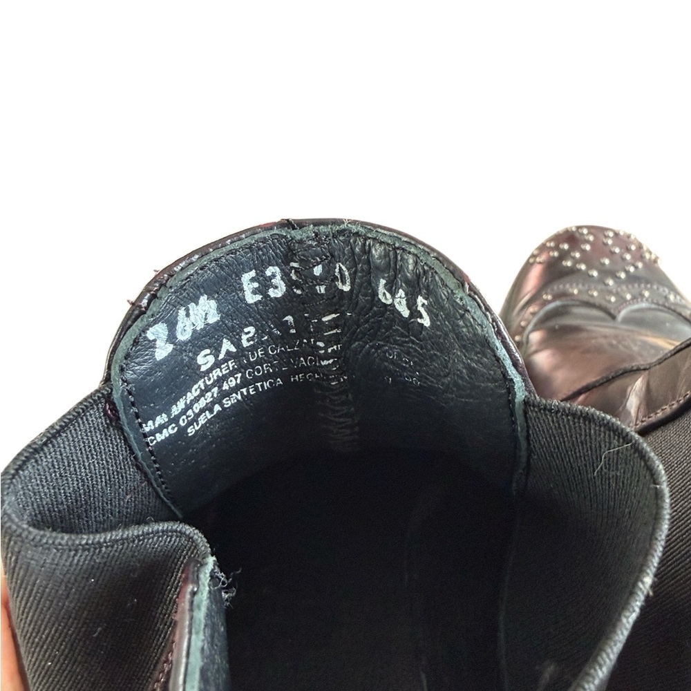 Sabatter Katania Vino Studded Chelsea Boots – Women’s 8.5 (MX 26.5) - Picture 8 of 14